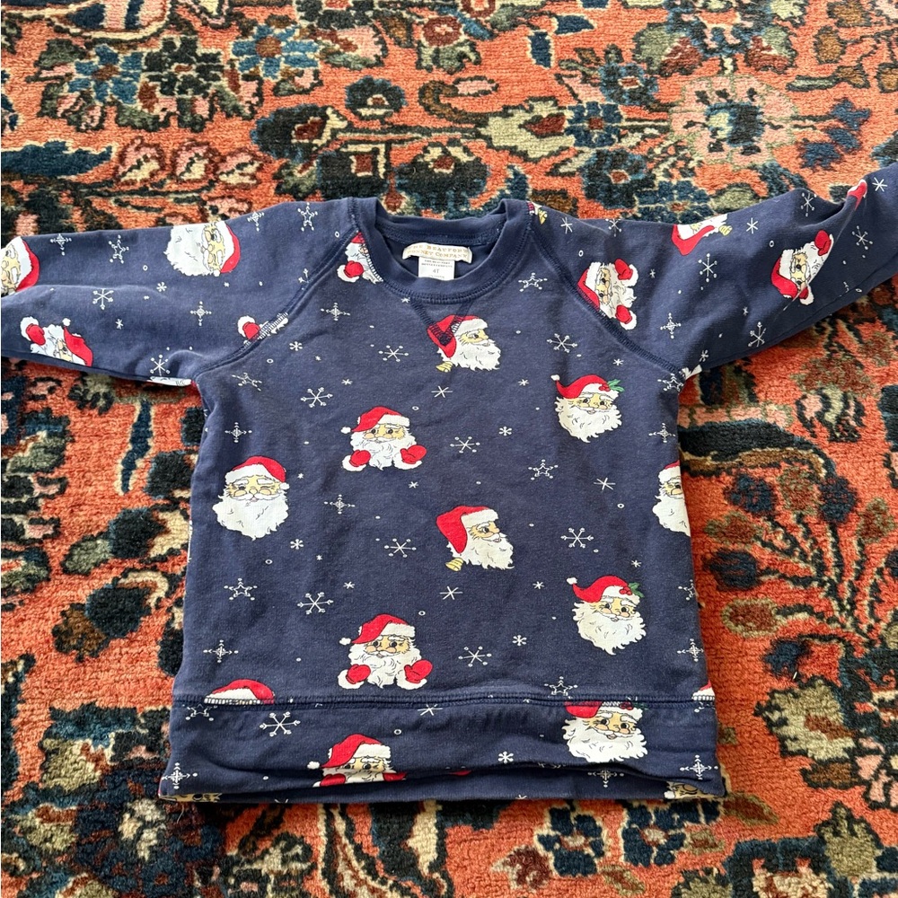 Beaufort Bonnet Cassidy Crewneck in Santa Print